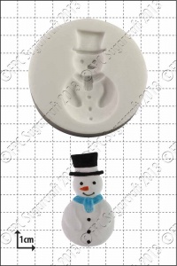 'Snowman' Silicone Mould